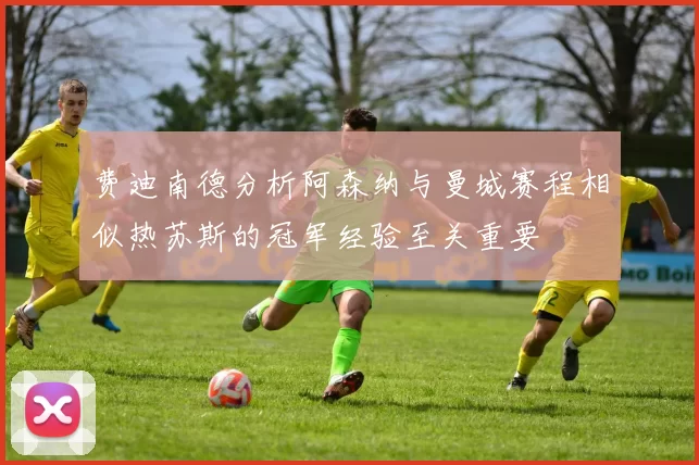 费迪南德分析阿森纳与曼城赛程相似热苏斯的冠军经验至关重要